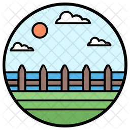 Yard Fence  Icon