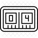 Yard Marking Line Icon