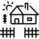 Yard Home Cottage Icon