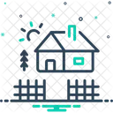Yard Home Cabin Icon