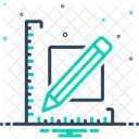 Yard Yardage Scale Icon