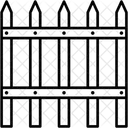 Fence Barrier Yard Icon