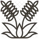 Yard Gardening Asian Icon