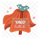 Yard Sale Deal Secondhand Icon