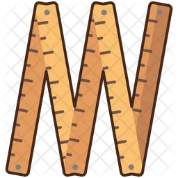Yard Stick  Icon