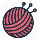 Yarn Sewing Material Icon