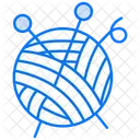 Yarn Knitting Thread Icon