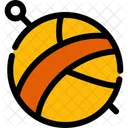 Yarn Thread Fiber Icon