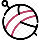 Yarn Thread Fiber Icon