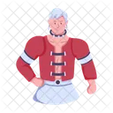 Yashiro Nanakase Lutador Yashiro Guerreiro Yashiro Ícone