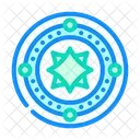 Yata Mirror Shintoism Icon