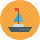 Yatch Boat Ship Icon