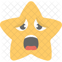 Yawn Face Icon