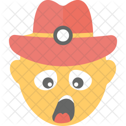 Yawn Face Icon