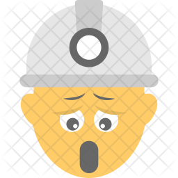 Yawn Face Icon