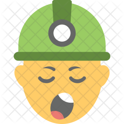 Yawn Face Icon