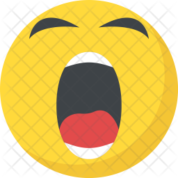 Yawn Face Icon
