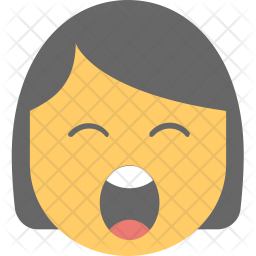Yawn Face Icon