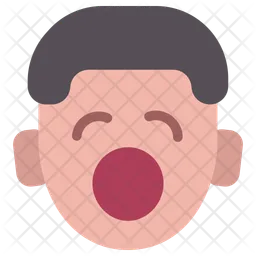 Yawning Emoji Icon