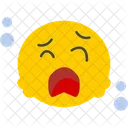 Yawning Tired Sleepy Icon