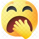 Yawning Sleepy Yawn Icon