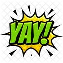 Yay Speech Bouble Chat Bouble Icon