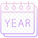 Year Calendar Time Icon