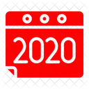 Year 2020  Icon
