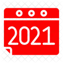 Year 2021 Icon