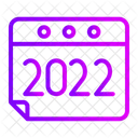 Year 2022 Time Month Icon