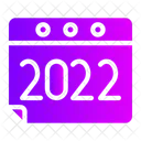 Year 2022 Appointment Calendar Icon