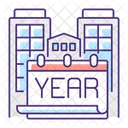 Year Built Home Icon