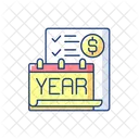 Year end closing procedure  Icon