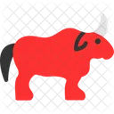 Year Of The Ox Chinese Zodiac Lunar New Year Animal Icône