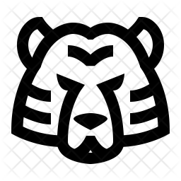 Year of tiger Icon