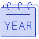 Year View Year End Icon