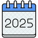 Yearly Calendar View Icon