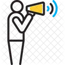 Yell Shout Exclaim Icon