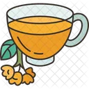 Yellow Tea Refreshing Icon