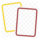 Yellow And Red Card Icon