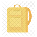 Yellow backpack  Icon