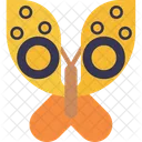 Yellow butterfly  Icon