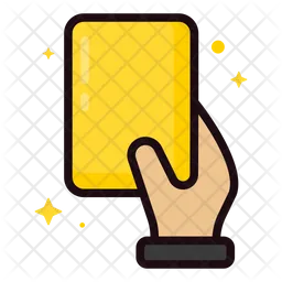 Yellow Card  Icon