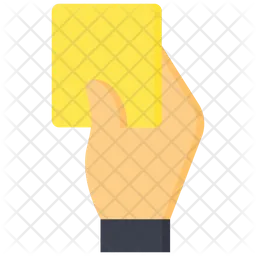 Yellow Card  Icon