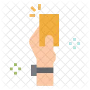 Yellow Card Amonestation Icon