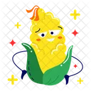 Yellow Corn  Icon