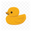 Yellow Duck Toy  Icon