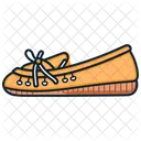 Yellow  Espadrille Flats Women's Shoes  Symbol