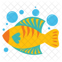 Yellow Fish  Icon