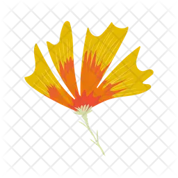 Yellow Flower  Icon